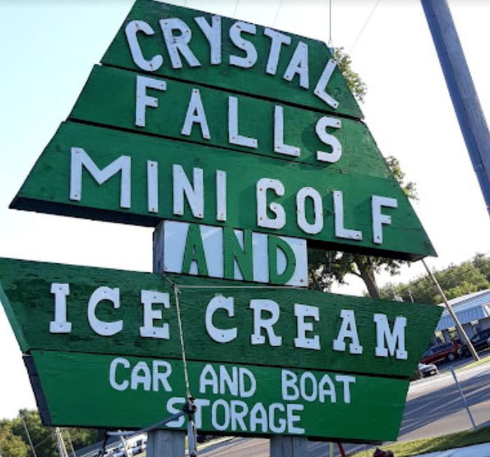 Crystal Falls Mini Golf & Ice Cream Shop - Web Listing (newer photo)